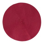Lugar Americano Redondo Vermelho